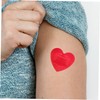 FOMIYES 25pcs Heart Shaped Small Patches Patches Pressure Cartoon Bandages