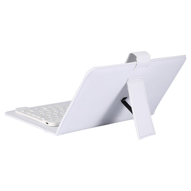Universal Wireless Bluetooth Keyboard Flip Case Cover with Stand for