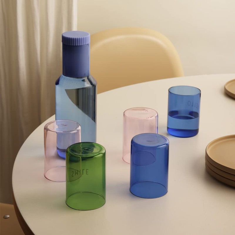Design Letters Favourite Drinking Glass Parent (Purple)