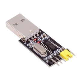 cablecc USB 2.0 Type-A Male to TTL Adapter Board CH340G Chip (without Case) 3.3V 5V Adapter Replaces PL-2303