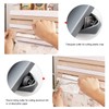 Paper Holder Storage Rack, Wall Mounted Plastic Wrap Foil Dispenser