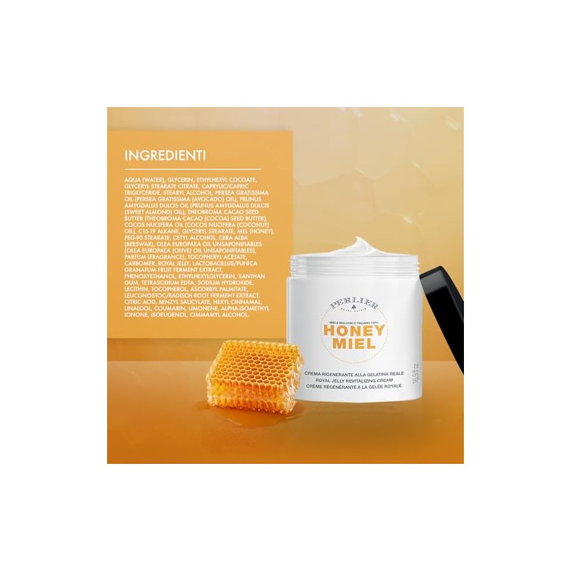 Perlier Honey Regenerating Cream 500 ml