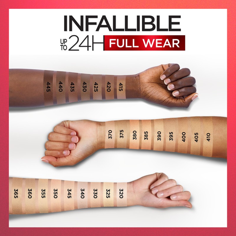 L'Oreal Paris Makeup Infallible Full Wear Waterproof Matte Concealer, Full
