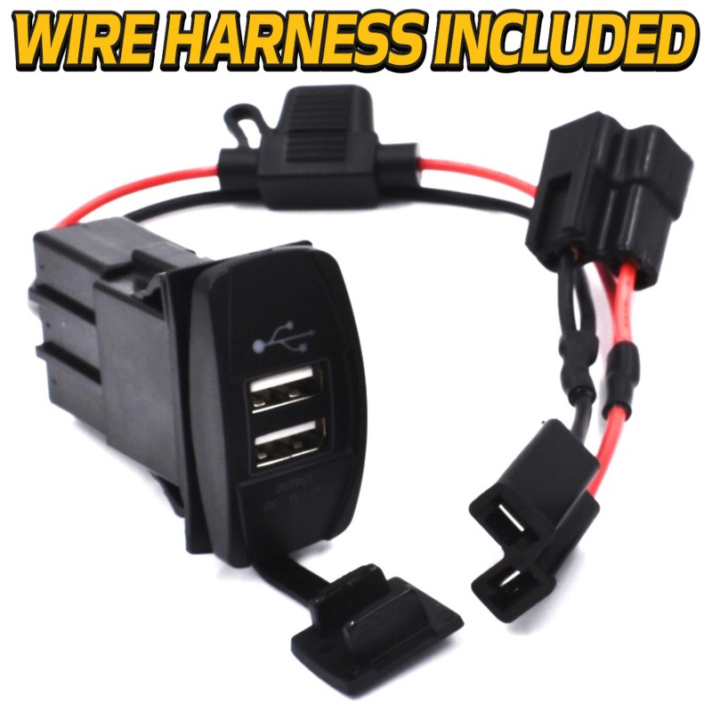 HD Switch USB Charger Kit Fits ALL John Deere Gator