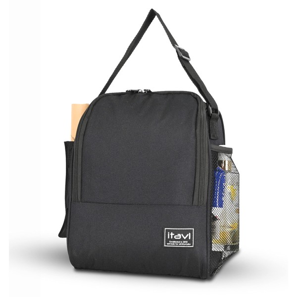 ITAVLPortable Thermal Insulated Lunch Bag with Side Pockets for Adults/Kids/Men/Women,