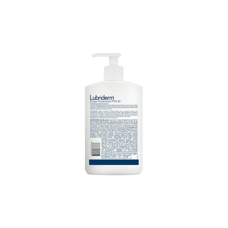 LUBRIDERM Prevención Crema Corporal 750 ml