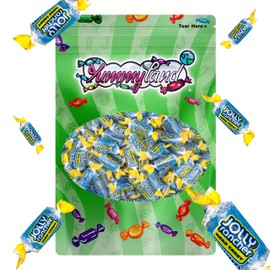 Jolly Rancer Blue Raspberry Hard Candy, Individually Wrapped, Bulk Candy Bag - 1 Pound (16 oz)