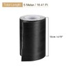 4R Quattroerre.it 10542 Tiras Adhesivas para Coche, Color Negro, 100