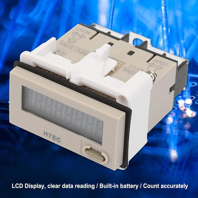 DC 3-36V H7EC-NV LED Digital Counter Meter with 8 Digits