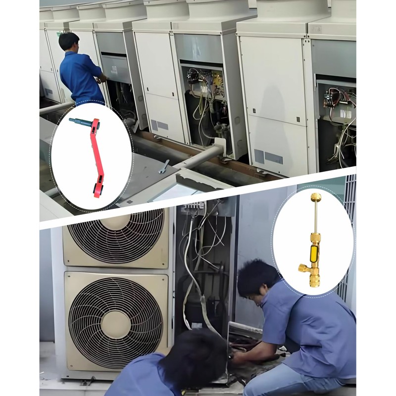 20PCS Valve Core Removal Tool with Teflon Seal - HVAC