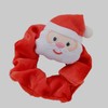 Christmas Scrunchie Hair Band Elastic Ponytail Tie Soft Colourful Funny