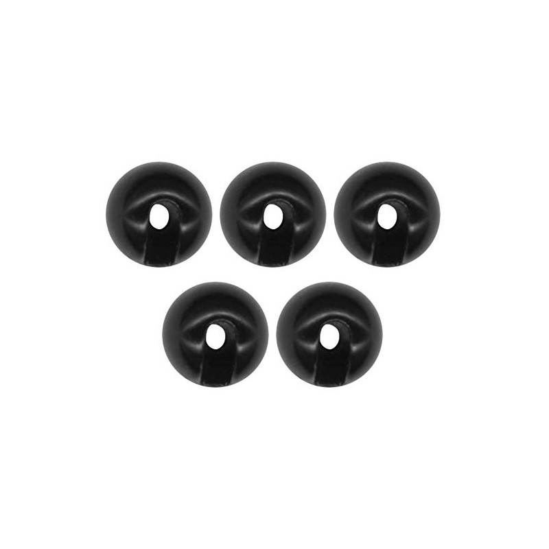 FTM Omura Slotted Tungsten Bead Weights for Jig Hooks, Colour