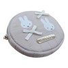 Miffy Circle Pouch, Beige, My Favorite Ribbon Miffy