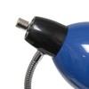 Simple Designs LD2014-BLU-LB 15.25" Adjustable Clip Lamp Light with LED