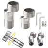 2 Taps Angled Bent Base, FORMVERSITY Tap Corner Knock Adapter