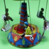 Freak Scene Tin Toy Carousel Swing Model 04 Small Fair