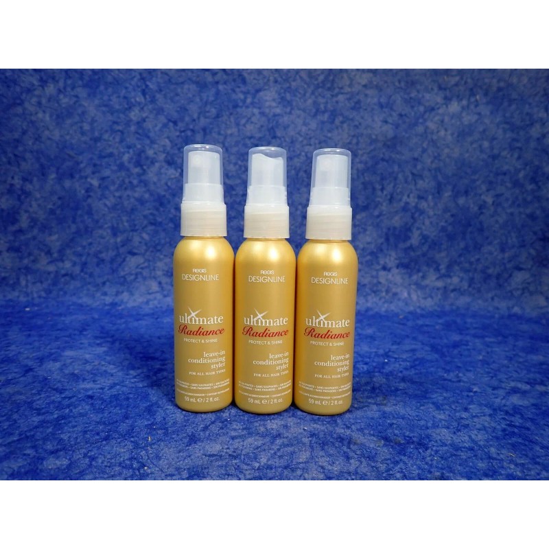 Regis Designline Ultimate Radiance Leave-In Conditioning Styler 2oz 3 Pack