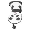PU Leather Golf Wood Head Covers Waterproof Cartoon Thicken Plush