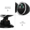 ULTECHNOVO Automotive Compass Ball Adjustable Two in Pointer for Car