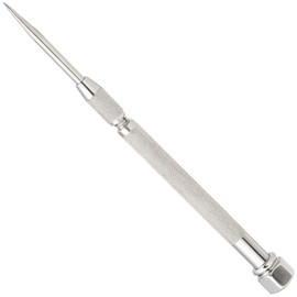 Lekgavd Pocket Scriber Tool, Carbide Steel Metal Engraving Pen with Carbide Tip for Welding/Glass/Metal, 2-7/8" Point Length, 3/8" Handle Diameter, Marking Tool for DIY, Crafts, Precision Work