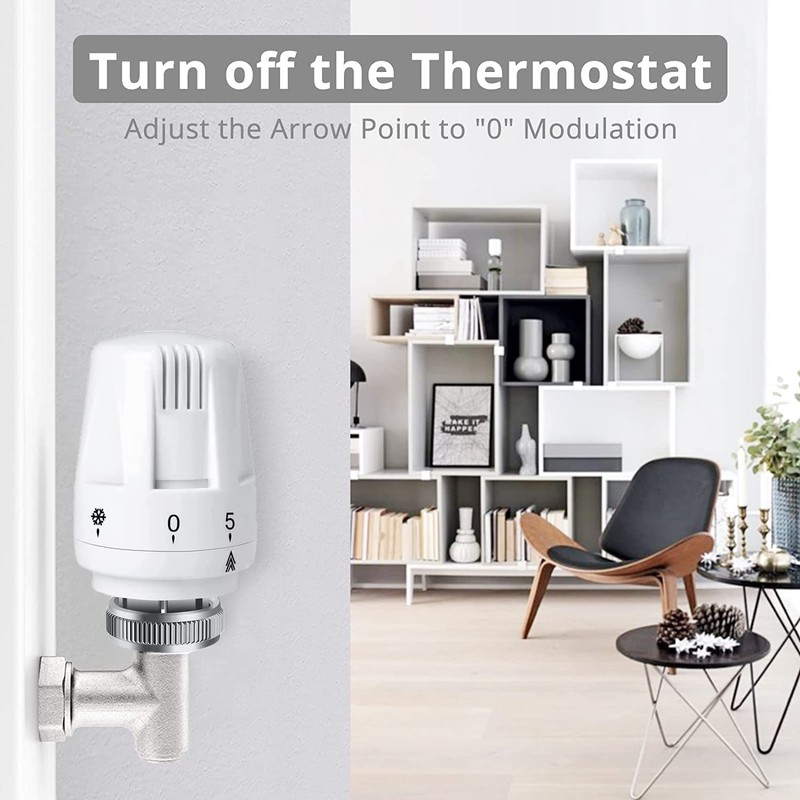 Youery Thermostatic Radiator Valve Heating System Pneumatic Temperature Control Valves