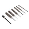 7Pcs Stainless Steel Bore Brush Stainless Steel Bristles Wire Brush