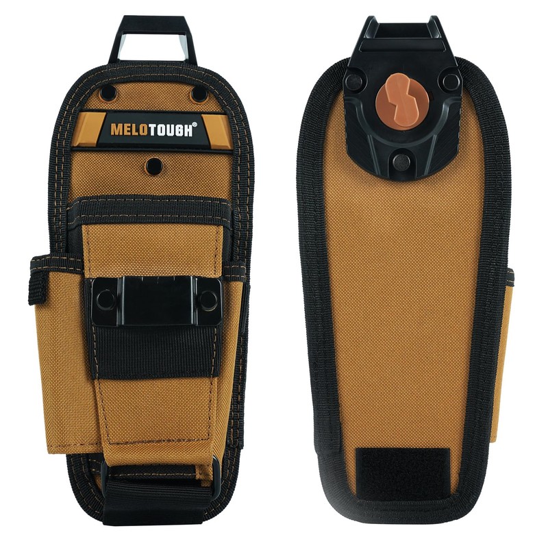 MELOTOUGH Small Tool Pouch with Quick Release Belt Clip,Clip On