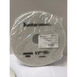 SmartFloor 2 Pack Ameripolish SmartFloor Daily Maintenance Pads 17” Blue WMDMP-17-2