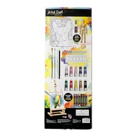 Daler Rowney Set De Pinturas Profesionales Niños & Adultos + Caballete