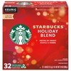Starbucks Coffee K-Cup Pods, Holiday Blend, Medium Roast with Notes