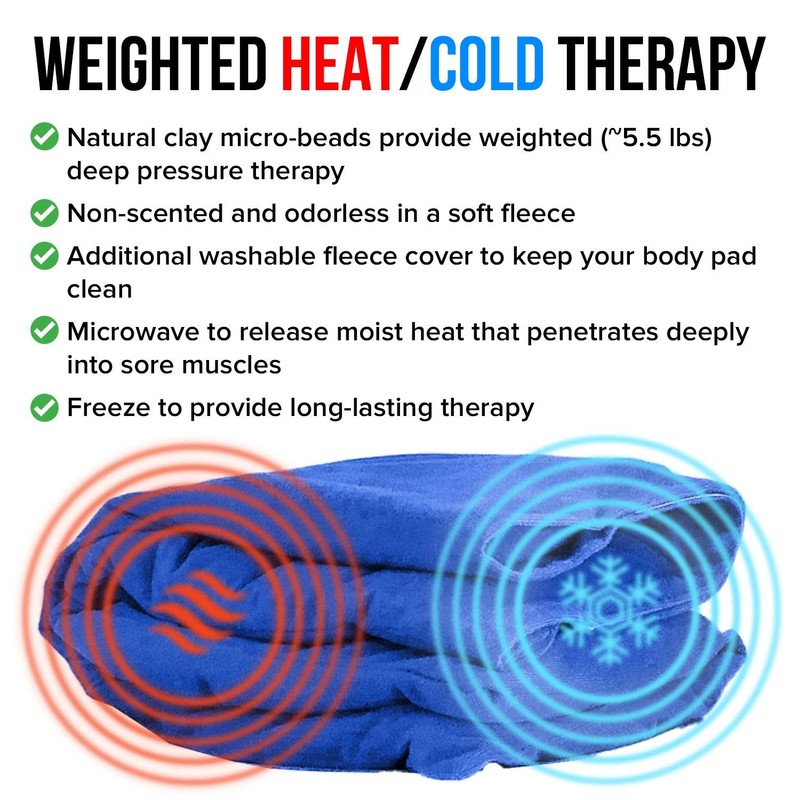 XL Heating Pad for Neck and Shoulders and Back, Microwavable