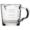 Cabilock Double Spouts Espresso Shot Glass Cup with Scale Temperature