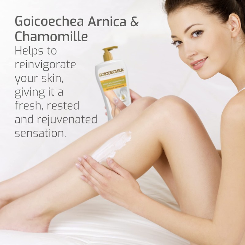Goicoechea Arnica & Chamomile Body Lotion | Soothes Tired Legs;