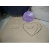 MEH CANDY HEART COOKIE STAMP EMBOSSER MADE IN USA PR5484