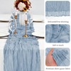 20 Pack Dusty Blue Table Runner 10Ft Cheesecloth Table Runner