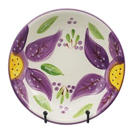 esowemsn 2pcs Black Metal Wall Mount Display Stands 6inch Display Easel Plate Hanger Vertical Plate Stand Holders for Plate, Book, Picture, Photo Easel