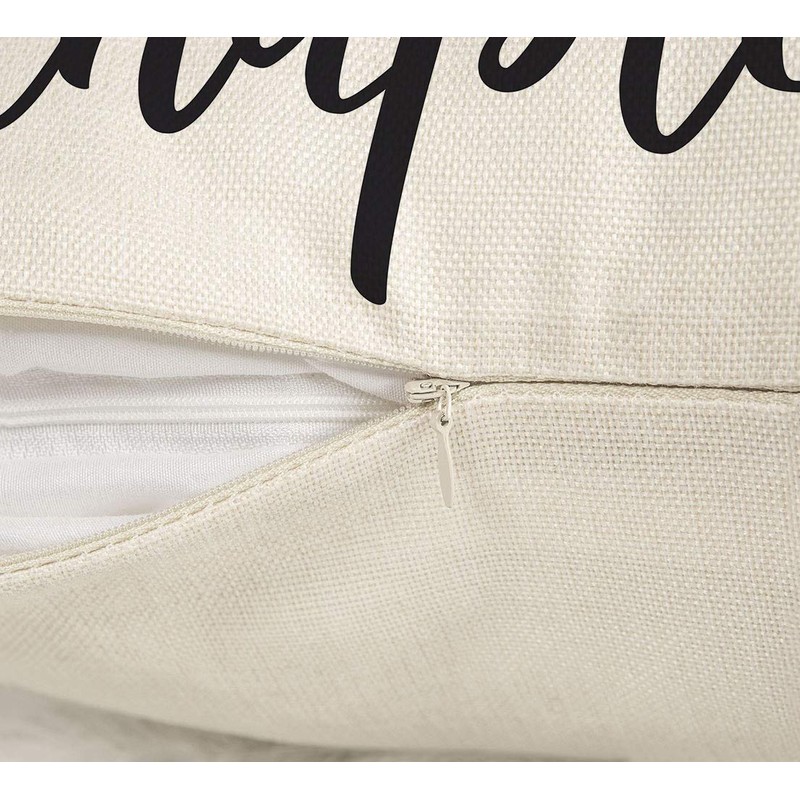 Just One More Chapter Throw Pillow Case Cushion Cover Book