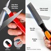 SNAIL GARDEN 10PCS Knife Sharpening Stone Set,Dual-Sided (400/1000 & 3000/8000