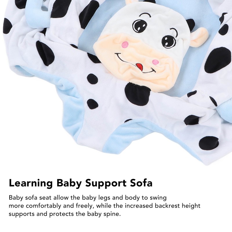 Baby Sitting Chair Sofa Cartoon Shape Early Educational 2 Front