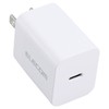 Elecom EC-AC6820WH Type-C USB-C 20W USB PD Compatible, 1 Port,