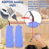 Adaptive Utensils, Weight Utensils for Tremors and Parkinson Patients, Utensil