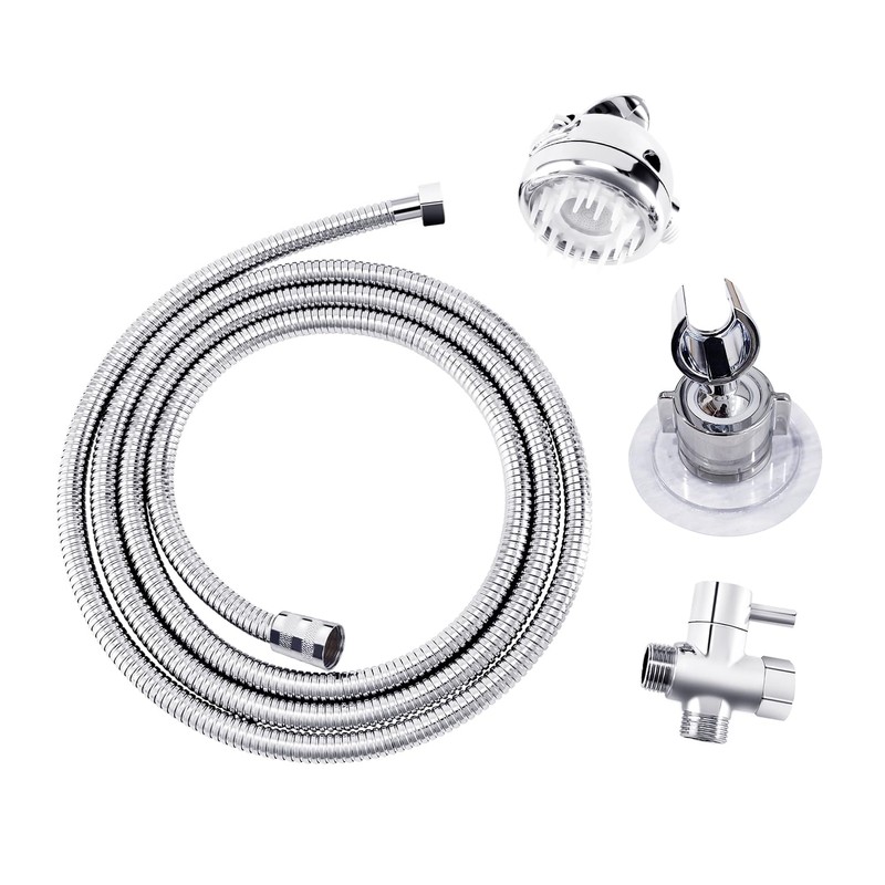 Sneatup Pet Shower Set with 8.2ft Hose for Bathroom Shower