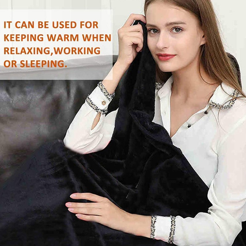 Baby Blanket Soft Warm Prevent Shrinkage Double Sided Plush Wearable