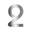 Metzler Stainless Steel House Number – Modern Design – Weatherproof