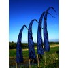 Bali Flag Polyester Navy Blue 4 Metres