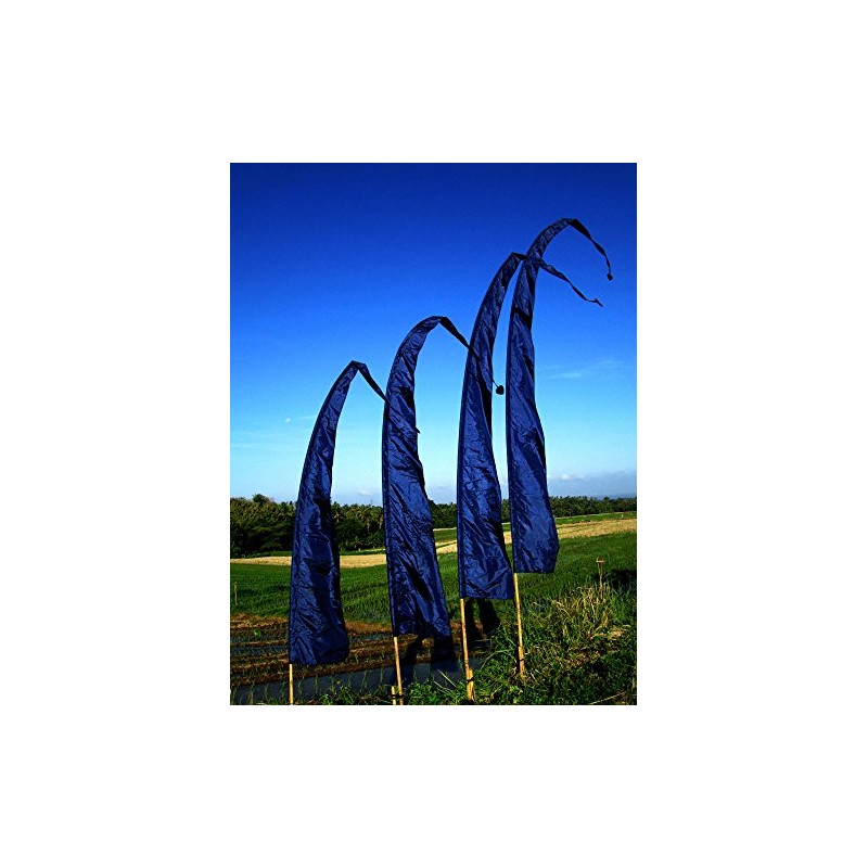 Bali Flag Polyester Navy Blue 4 Metres
