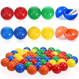 Alipis 50pcs Multi- color Bingo Balls Bingo Balls Balls Filled Raffle Balls Pong Balls Table Tennis Balls Hollow Ball for Electronic Bingo Machine Bingo Cage Bingo Games
