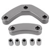 2pcs Motorcycle Engine Side Protector Frame Crash Pad Kit Fit