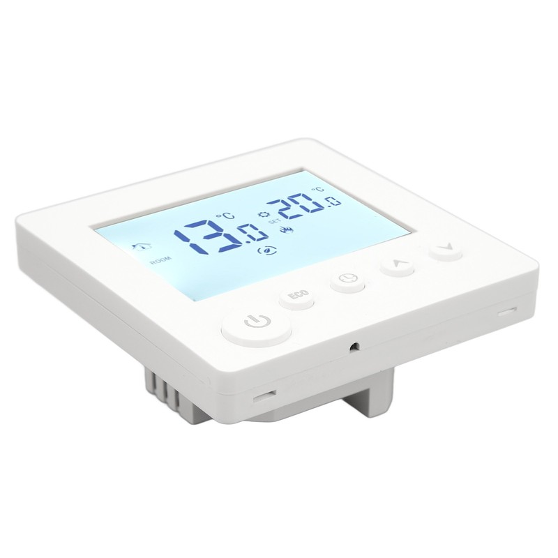 Floor Heating Thermostat Controller Programmable Control Panel LCD Display 90V‑240V