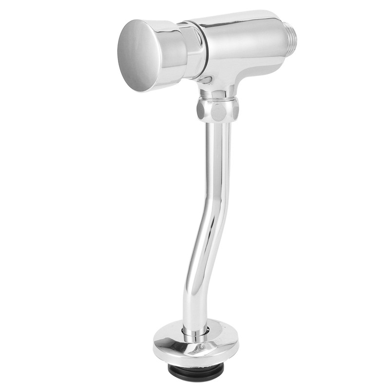 G1/2 Urinal Flush Valve Set Wall Mounted Hand Press Flushing